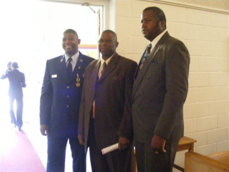 Me, my dad, and my brother Gerald