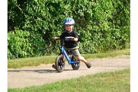 Van on his Strider