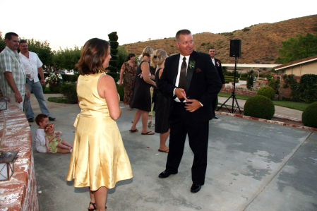 Jim and I at Reception