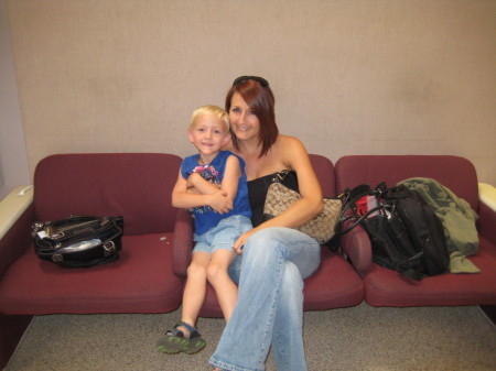 me & my nephew Payton - June 2008