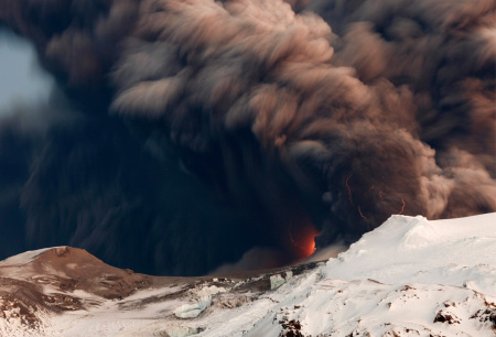 The Volcano at Reykjavik