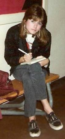 Shellie (my sis) in High School