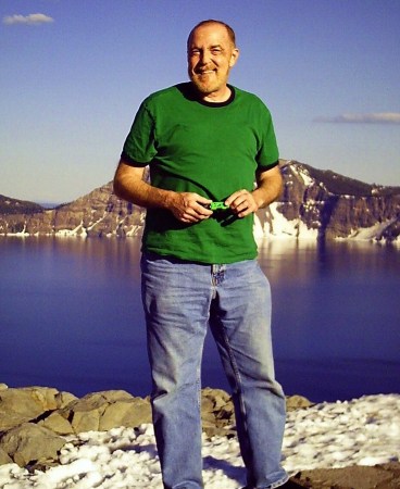 6-08 Paul at Crater Lake 1
