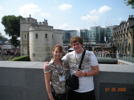 Tower of London with Eric July 2008