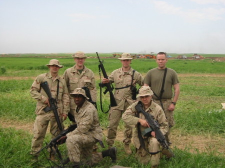 Kelly in Iraq 2003