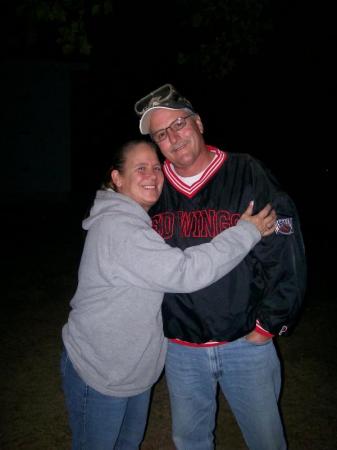 My husband and I at the race 9/13/08