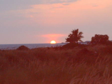 Sunset in Hawaii