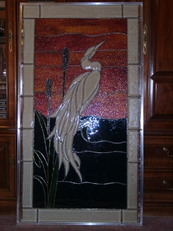 Stained Glass by Kalei - door panel