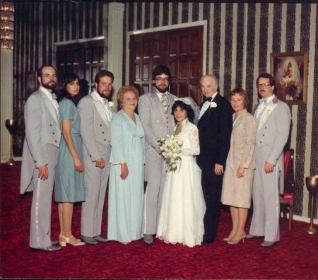 my wedding 1982
