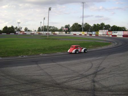 Mike in Legend Car CMS