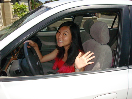 Hannah gets her driver's permit