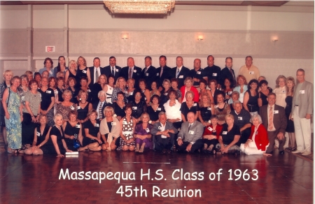 1963 CLASS PHOTO 45TH REUNION