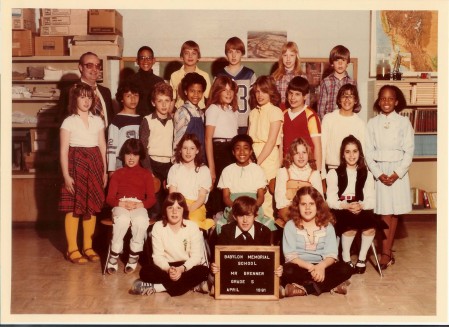 5th Grade - Mr. Brenner - '80-'81