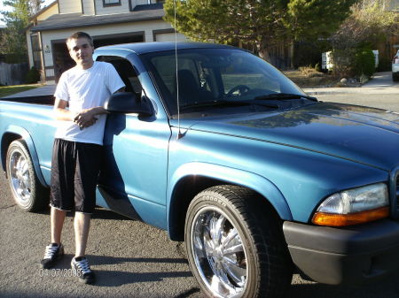 Jae and his new truck