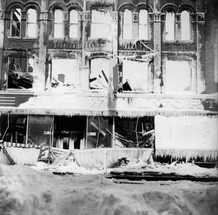 Woolworths fire about 1955