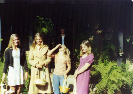 4 girls easter 1976