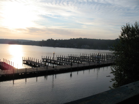 Sunrise on Lake Winnipesaukee