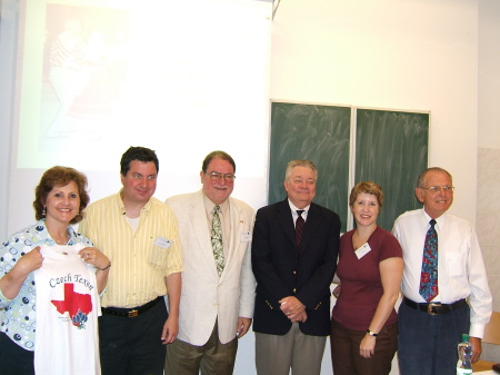 At a conference in the Czech Republic, June 06