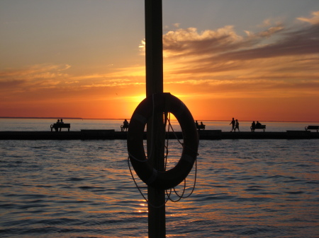 Sunset at Port Dalhousie