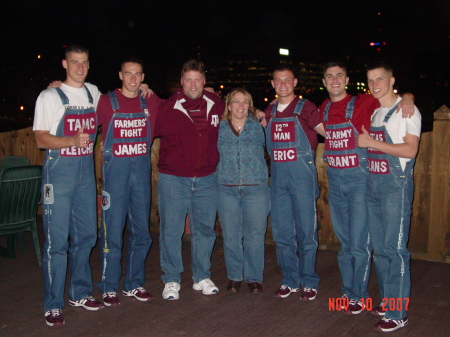 Aggie Yell practice St. Louis, MO