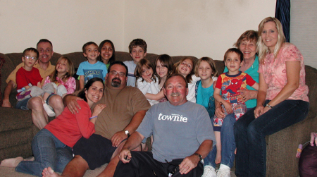 Ten of sixteen grandkids - MAY 2008