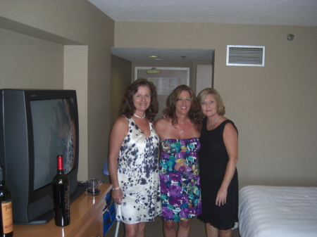 Laurie Mitre , me and Cathy Miller