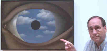 (2007) The False Mirror by Rene Margritte