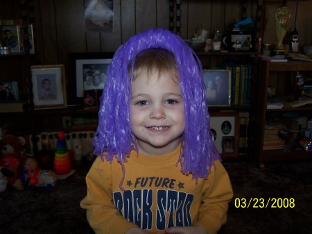 zane's purple hair