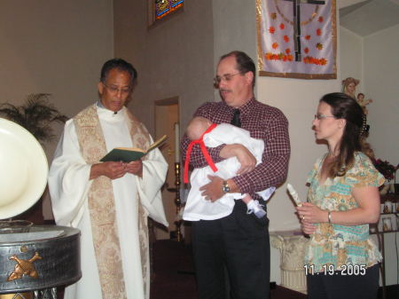 Elizabeth's baptism