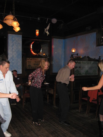 Lynn and her husband Dave dancing it up!