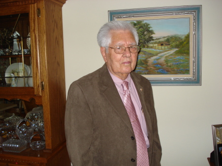 My father, George Copening, Aug 08