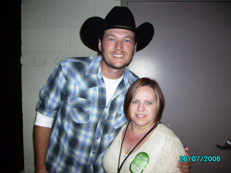 Me and Blake Shelton