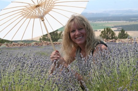 Lavender farm near Mt. Shasta