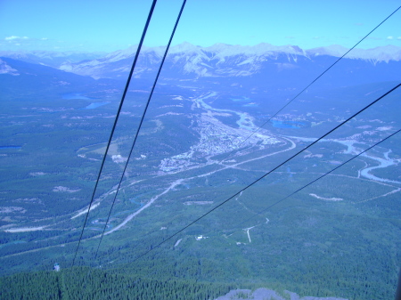 On top of Whistler's Mt, Jasper, Alberta