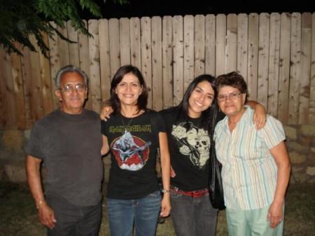 DAD, ME, MANDY & MOM