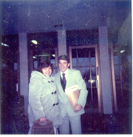 Suzy & I on our wedding Day in 1981.