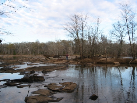 Chad In Middle Of Catawba River