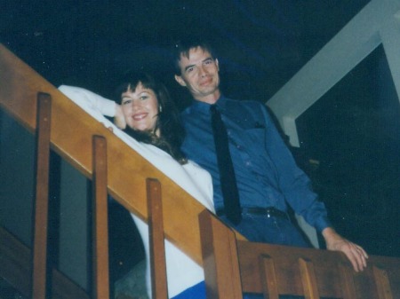 My hubby Dave and I, 1997.