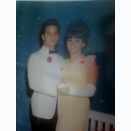 High school prom 1967 Diane and Rod