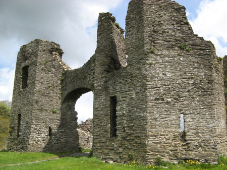 Castle ruins, Wale UK