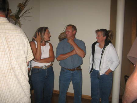 Jan Kerns, Steve Rasmussen & wife Kris