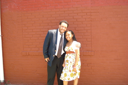 Me and my daughter, her 5th grade graduation