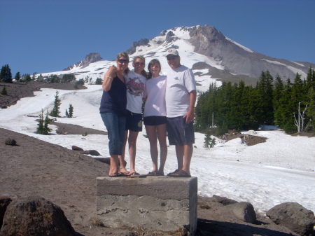 my family at mount hood