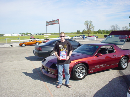 Middle "child" with award winning car