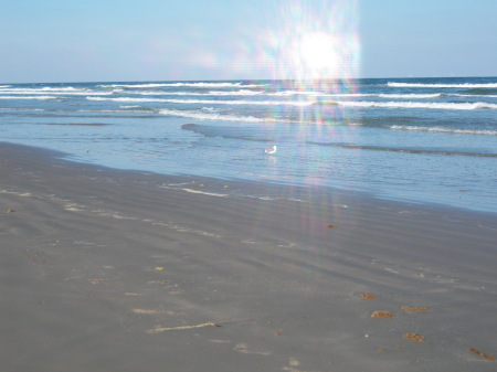 The ghost of Padre Island