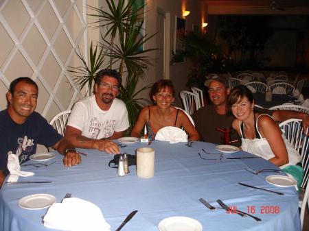 Business dinner in Cancun