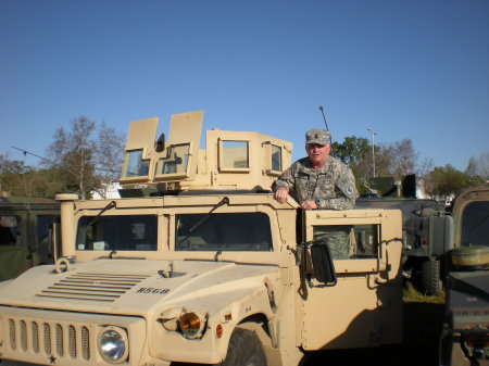 training at Fort Hunter Liggett CA