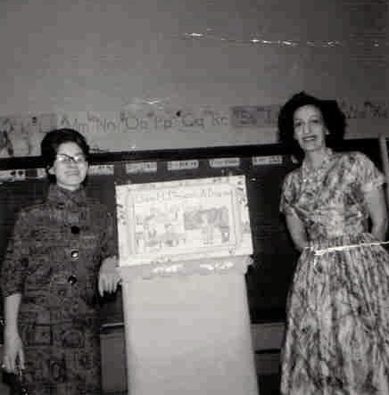 Mrs Burzi and Mrs Boros 1963