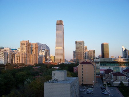 Window view from my apt. in China