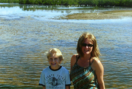 Me and my boy in Sanibel Island, Fl 2007